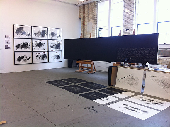 Studio View, A Reaction Work Process