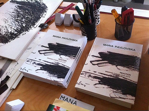 'Reaction" - 10 Years of Drawings, 2005 - 2015. Published by Drawing Rooms NY, NJ
