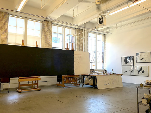 Studio View, Object Series Work Process
