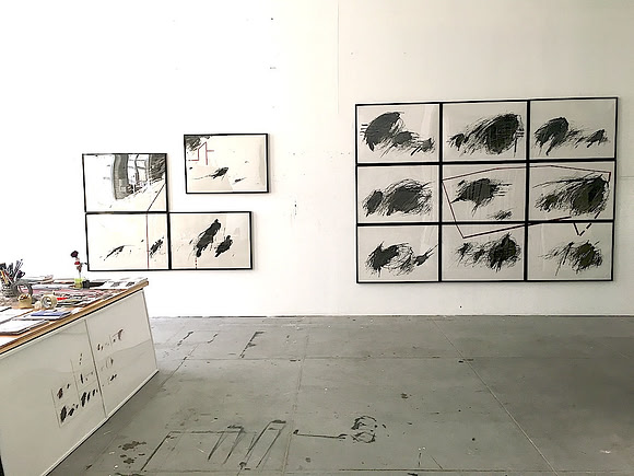 Studio View, Object Series Work Process