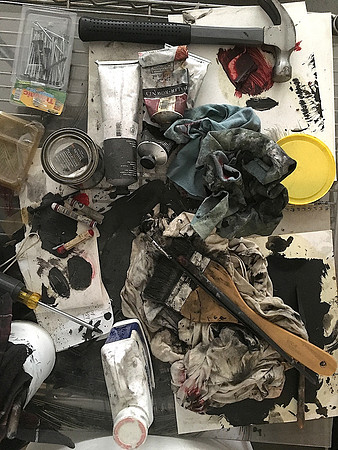 Studio View, Object Series Work Process