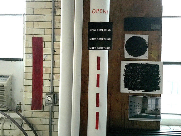 Studio View, Object Series Work Process